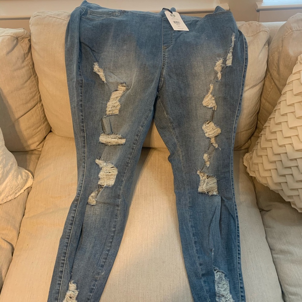 Destructed Jeggings